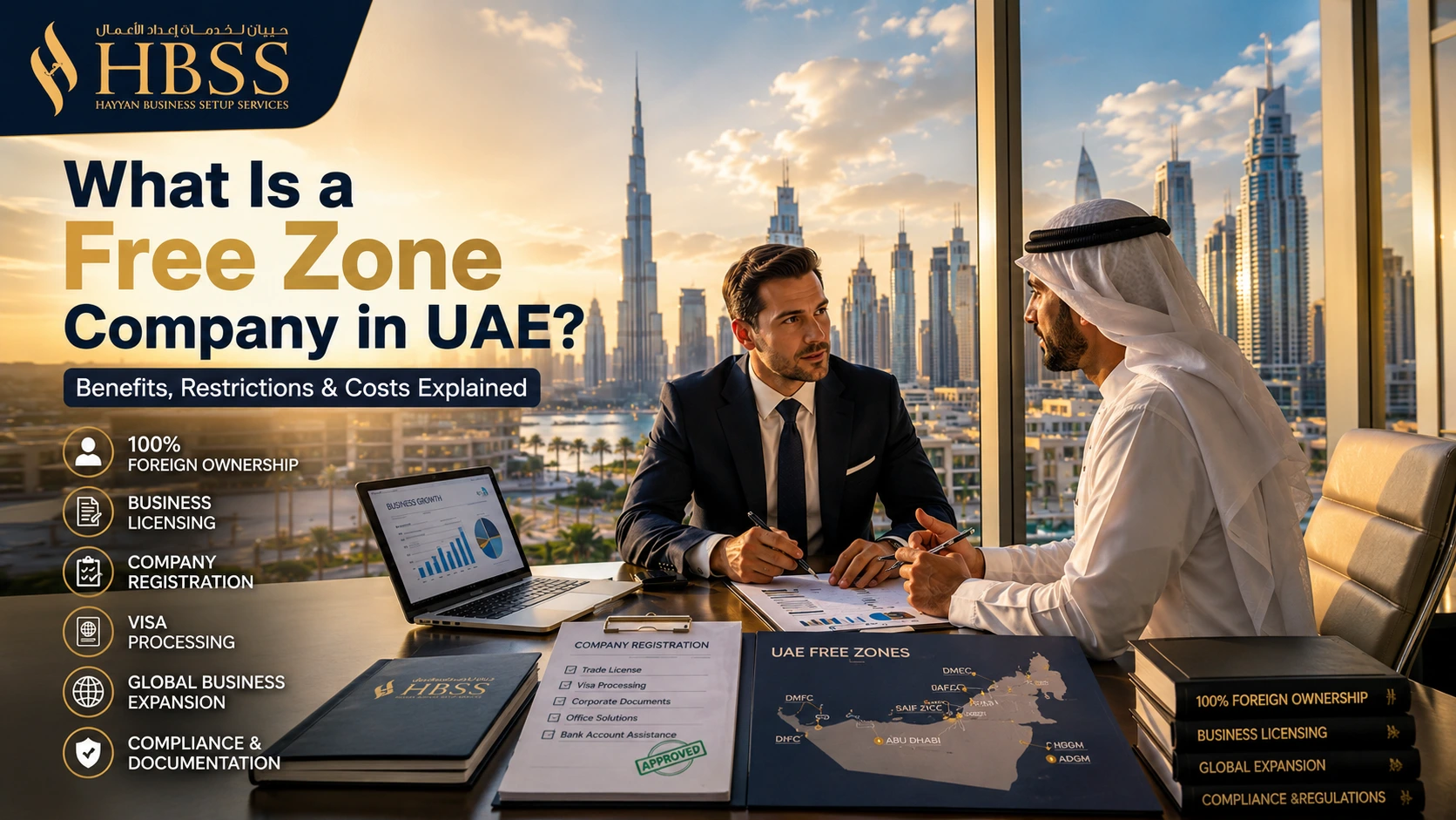 Free zone company UAE benefits