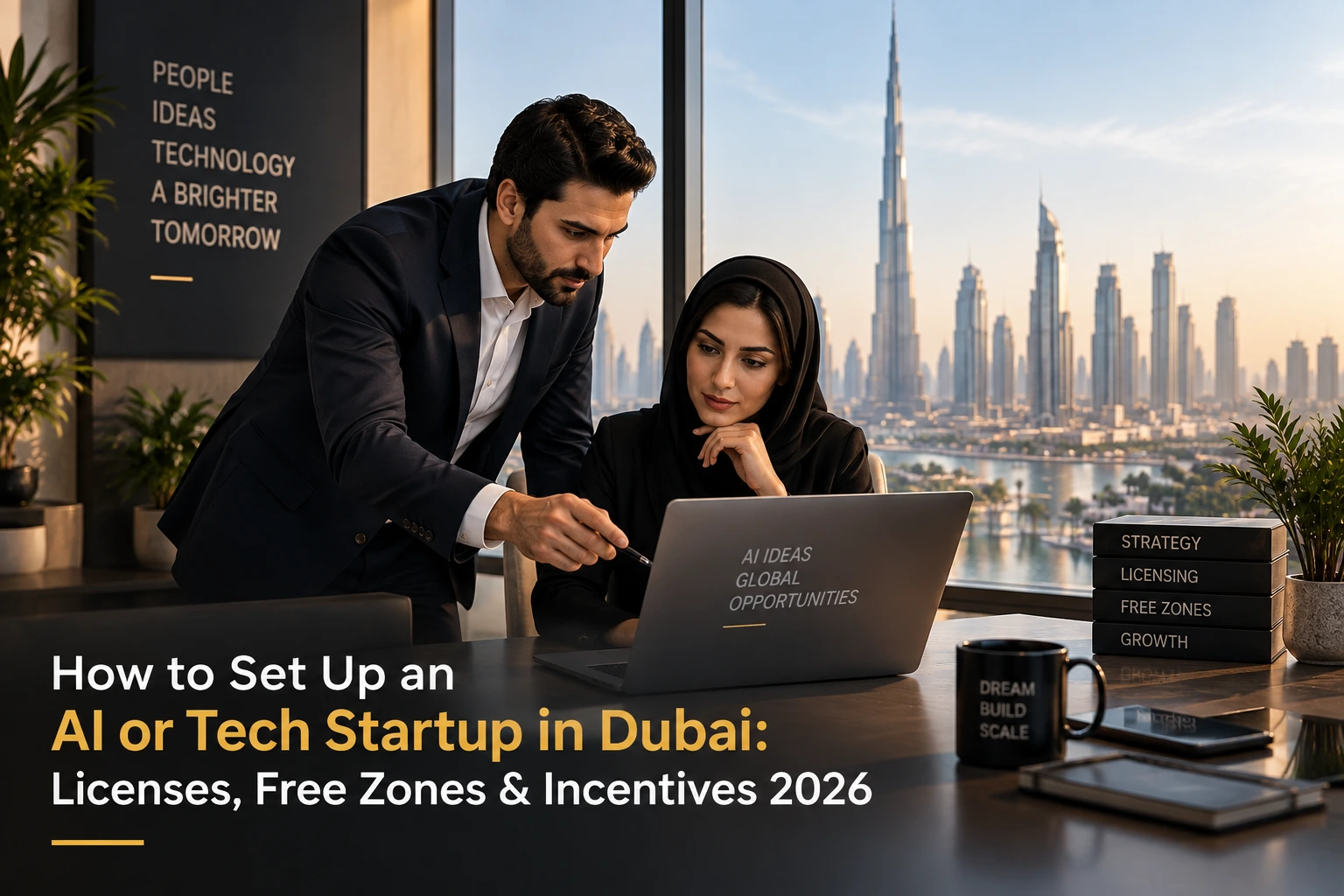 Best AI startup setup in Dubai